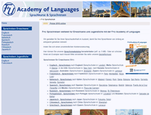 Tablet Screenshot of fuu-sprachreisen-weltweit.com